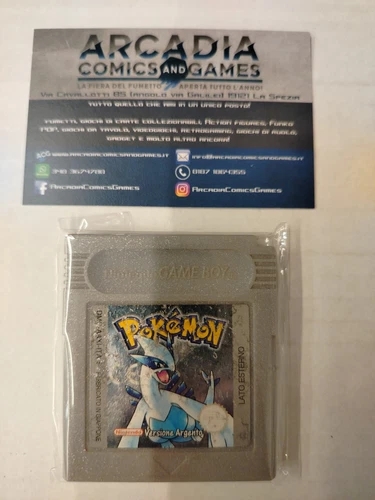 Pokemon Versione Argento Game Boy Nintendo GB Italiano Solo Cartuccia Loose